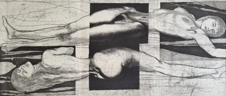 Офорт Fuchs - EVA Triptychon