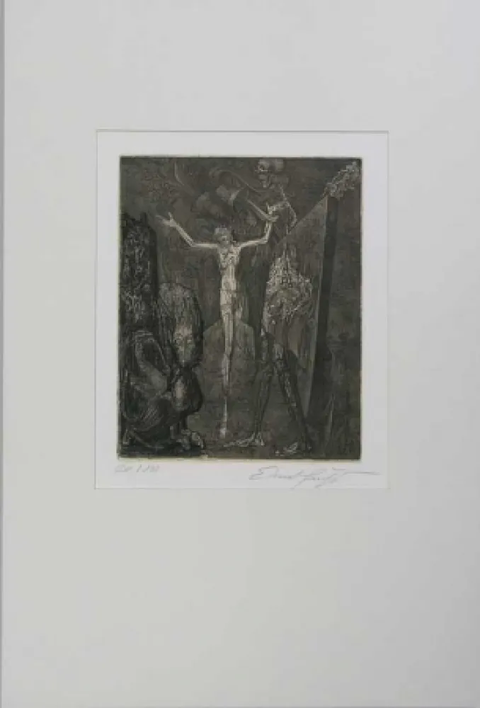 Офорт Fuchs - Totenglocke