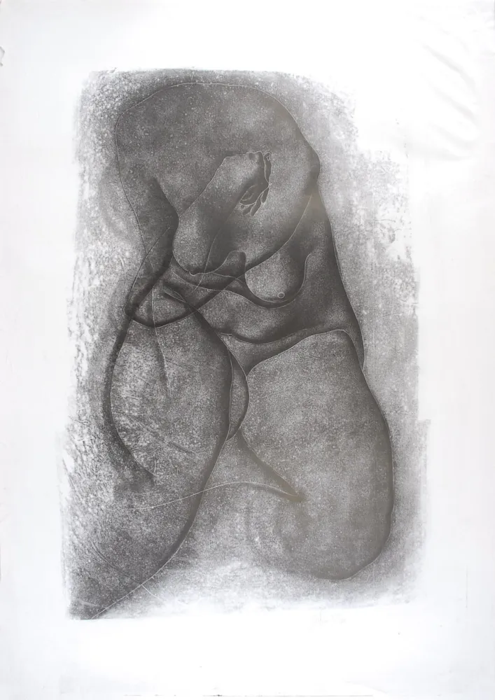 Литография Fulla - Nu de Dame assise II