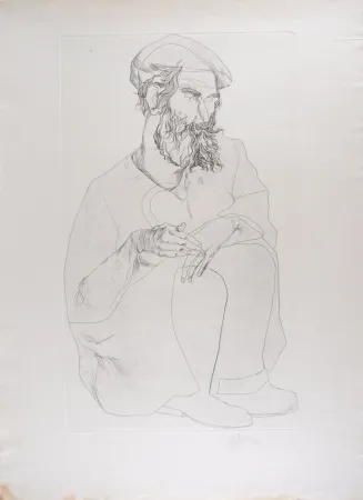 Офорт Fulla - Portrait