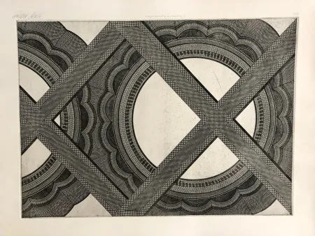 Акватинта Gachnang - L’univers de la persécution