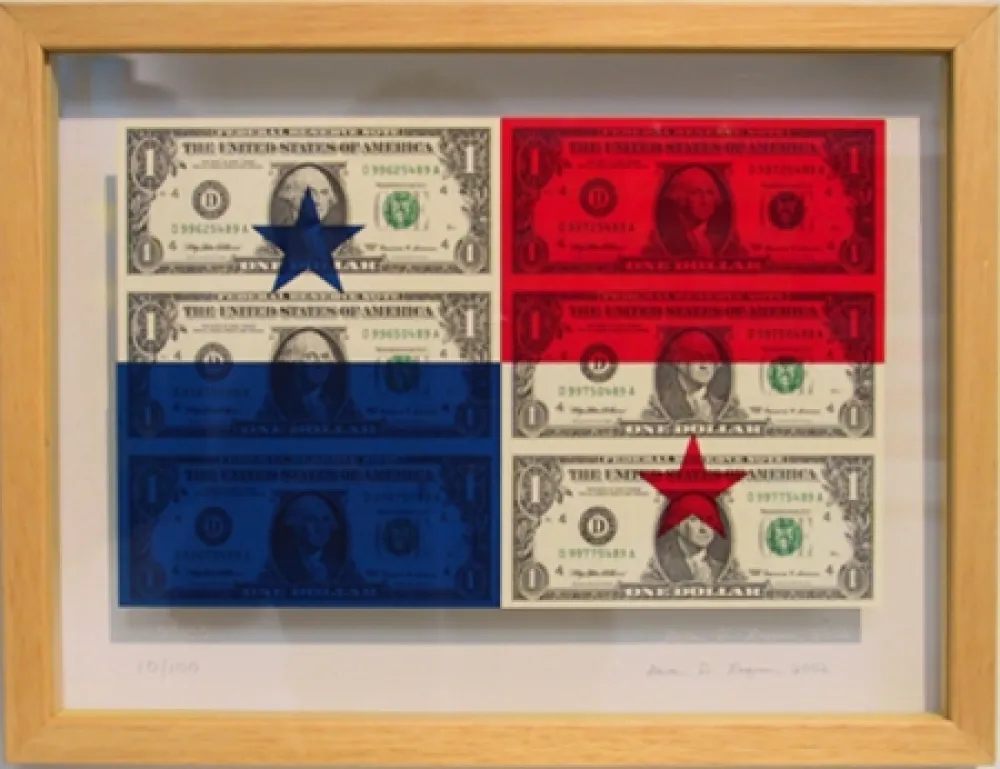 Нет Никаких Технических Gagnon - Panama Dollarization Flag
