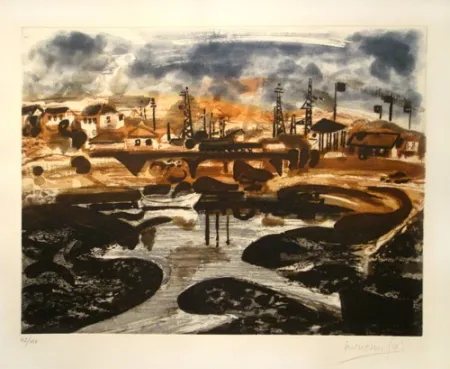 Офорт Gal - El Río