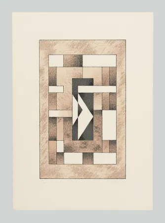 Сериграфия Galli - Composizione (Tav. C)