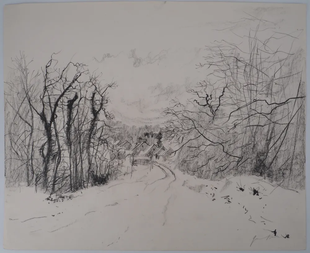 Нет Никаких Технических Gantner - Paysage enneigé des Vosges, c