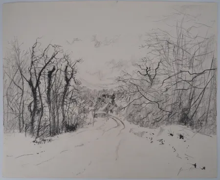 Нет Никаких Технических Gantner - Paysage enneigé des Vosges, c