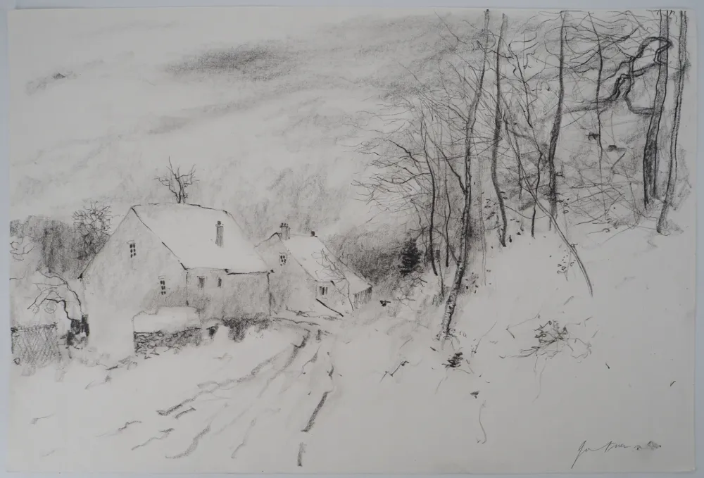 Нет Никаких Технических Gantner - Un hameau sous la neige