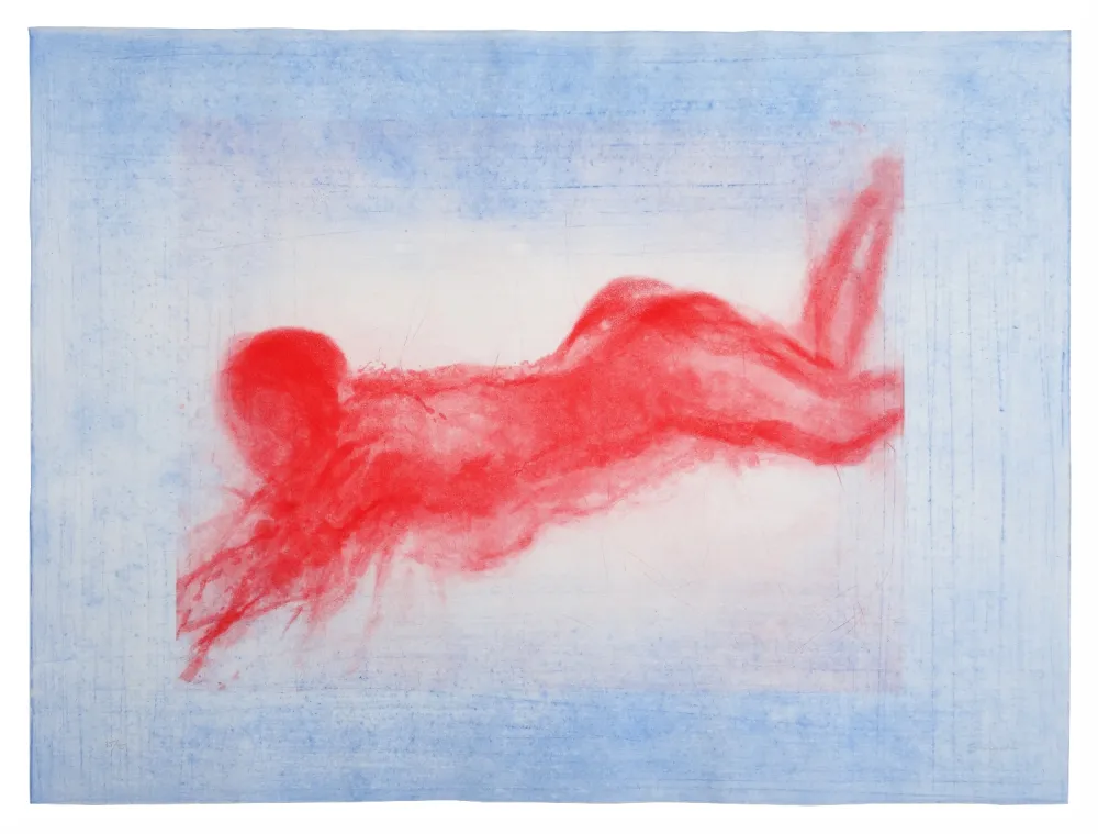 Гравюра Garache - Bleue III