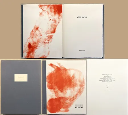 Иллюстрированная Книга Garache - GARACHE. DERRIÈRE LE MIROIR N°237. Janvier 1980. TIRAGE DE LUXE SIGNÉ..