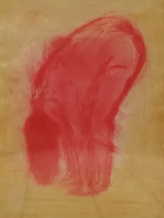 Литография Garache - Nude figure