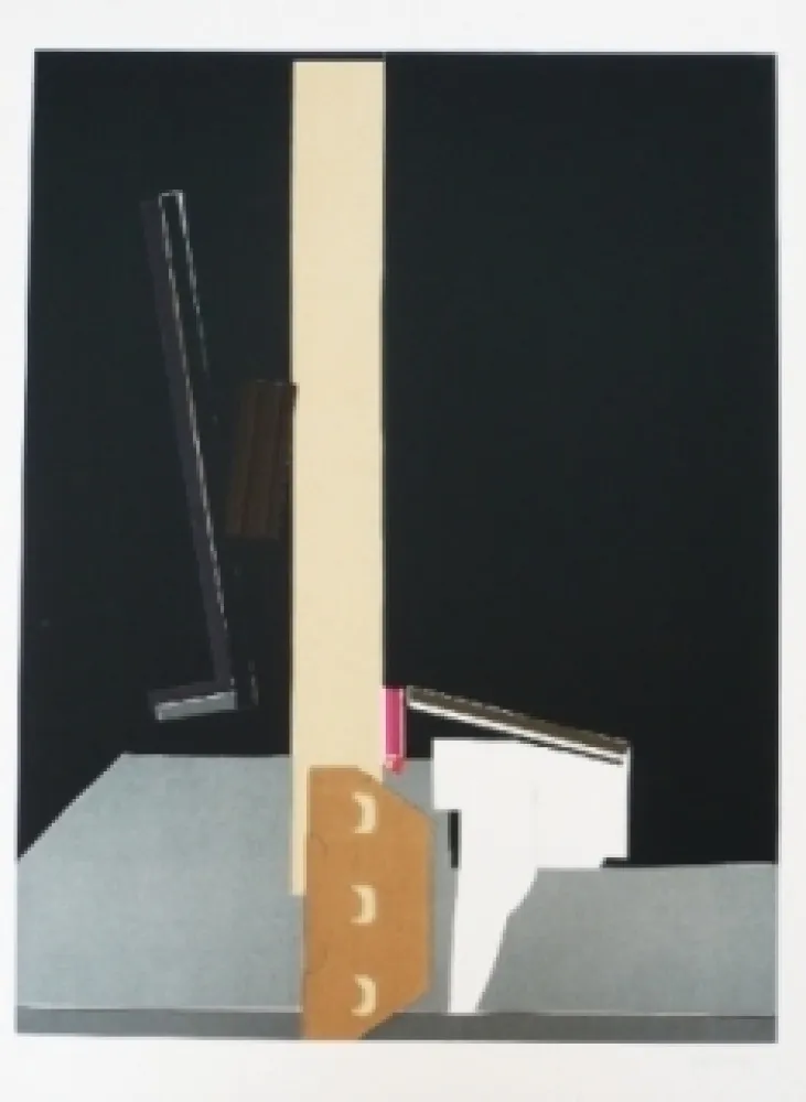 Литография Garcia Ponce - Composition 11