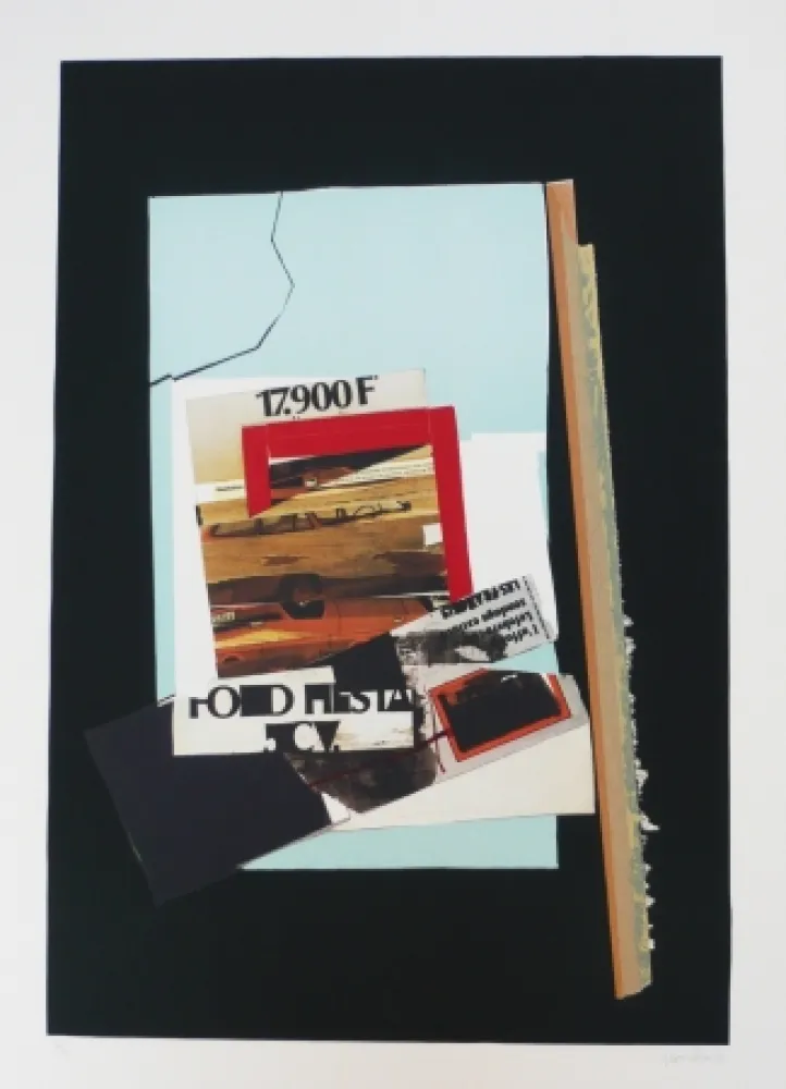 Литография Garcia Ponce - Composition 5