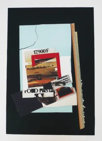 Литография Garcia Ponce - Composition 5