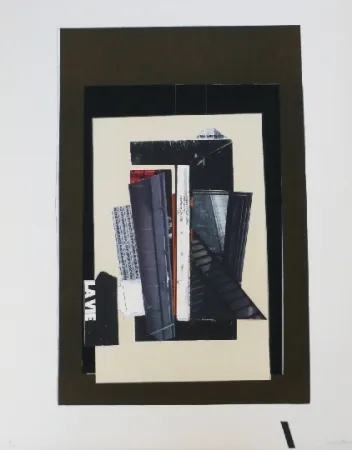 Литография Garcia Ponce - Composition 9