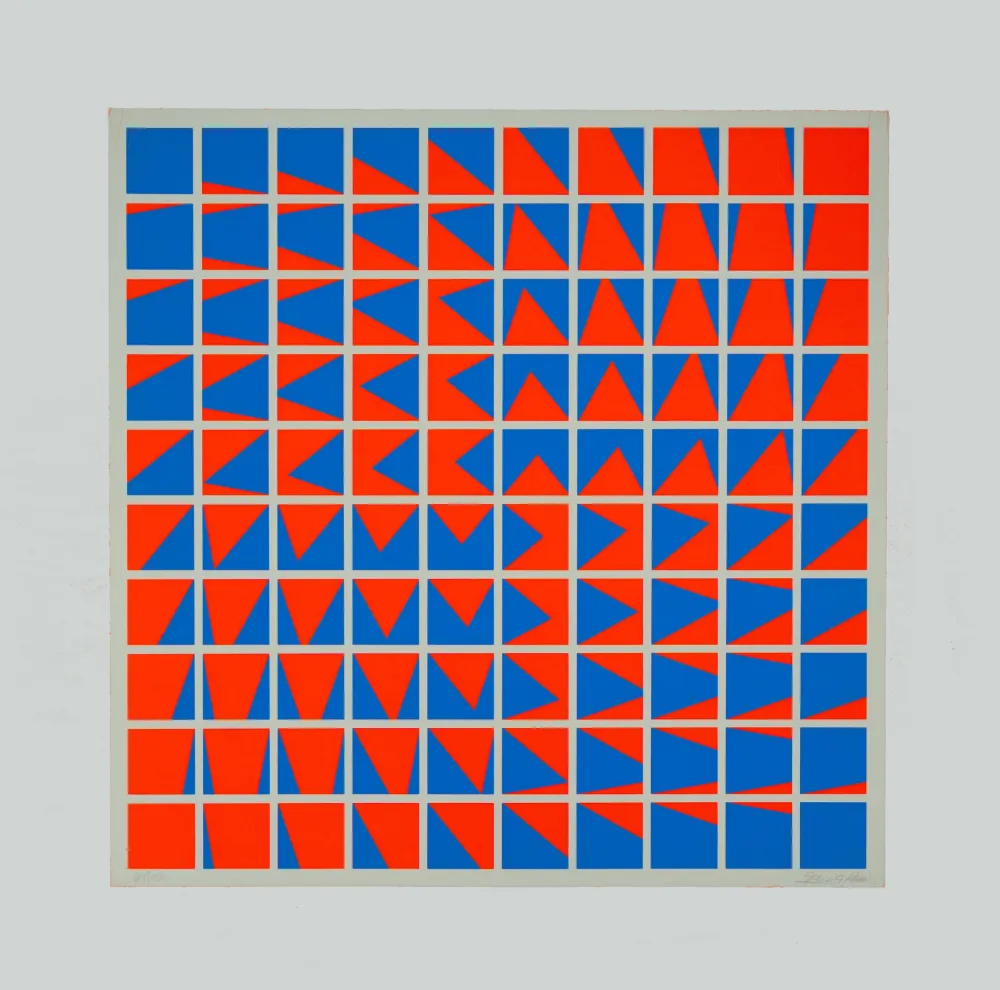 Сериграфия Garcia-Rossi - Composition