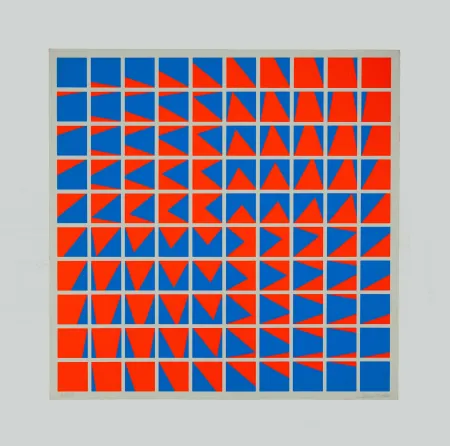 Сериграфия Garcia-Rossi - Composition