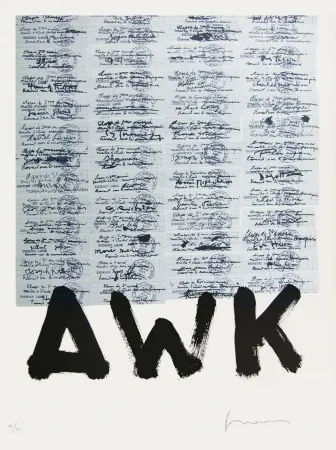 Литография Gasiorowski - AFF AVT N°1028