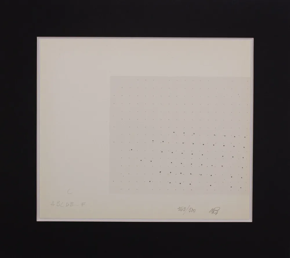 Сериграфия Gastini - Lettera C