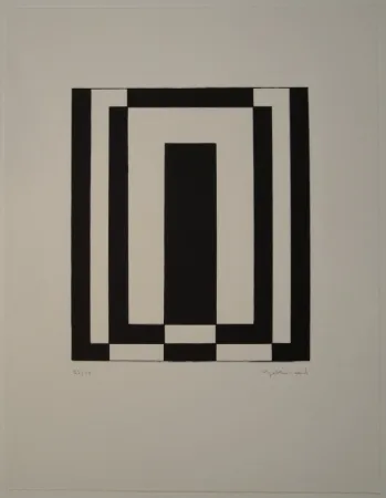 Литография Gebhard - Zeitzeichen