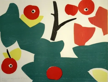 Гравюра На Дереве Gehr - Äpfel