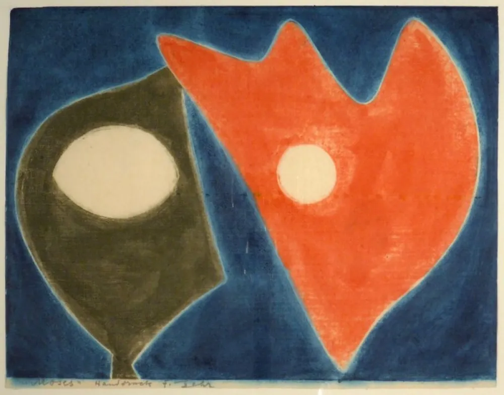 Гравюра На Дереве Gehr - Moses vor brennendem Dornbusch I