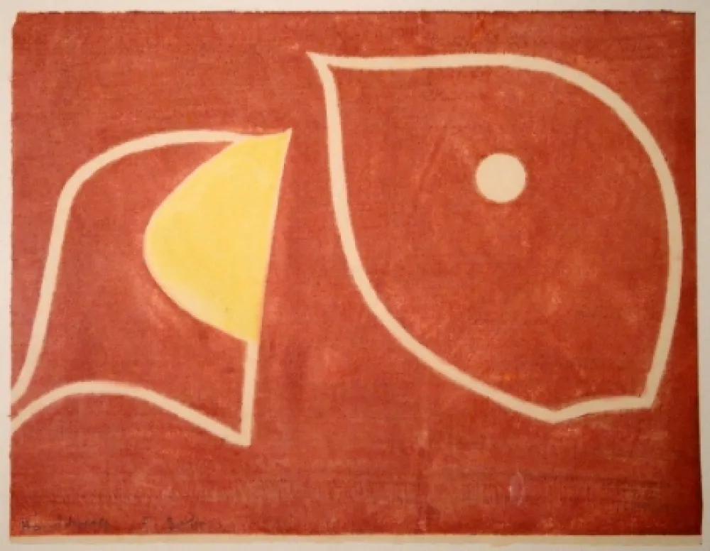 Гравюра На Дереве Gehr - Moses vor brennendem Dornbusch II. 