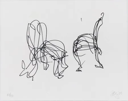 Литография Gehry - Sitonme from the Artists for Obama Portfolio