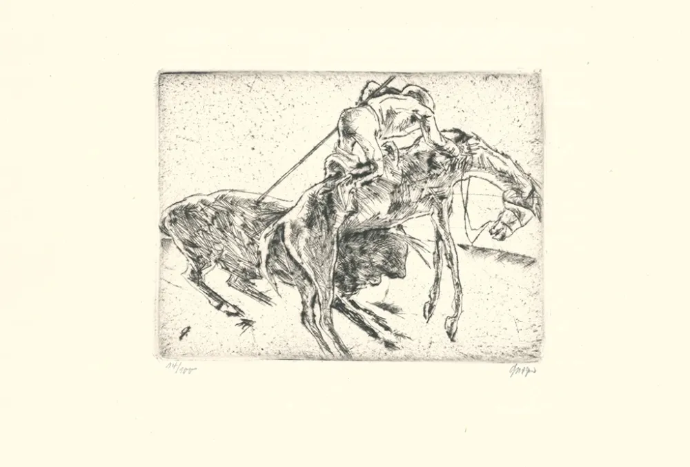 Офорт Geiger - Picador