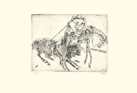 Офорт Geiger - Picador