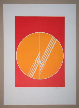 Линогравюра Geiler - Concrete-constructive Composition