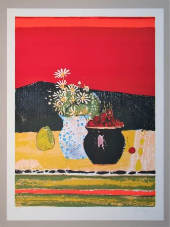 Литография Genis - Les Cerises