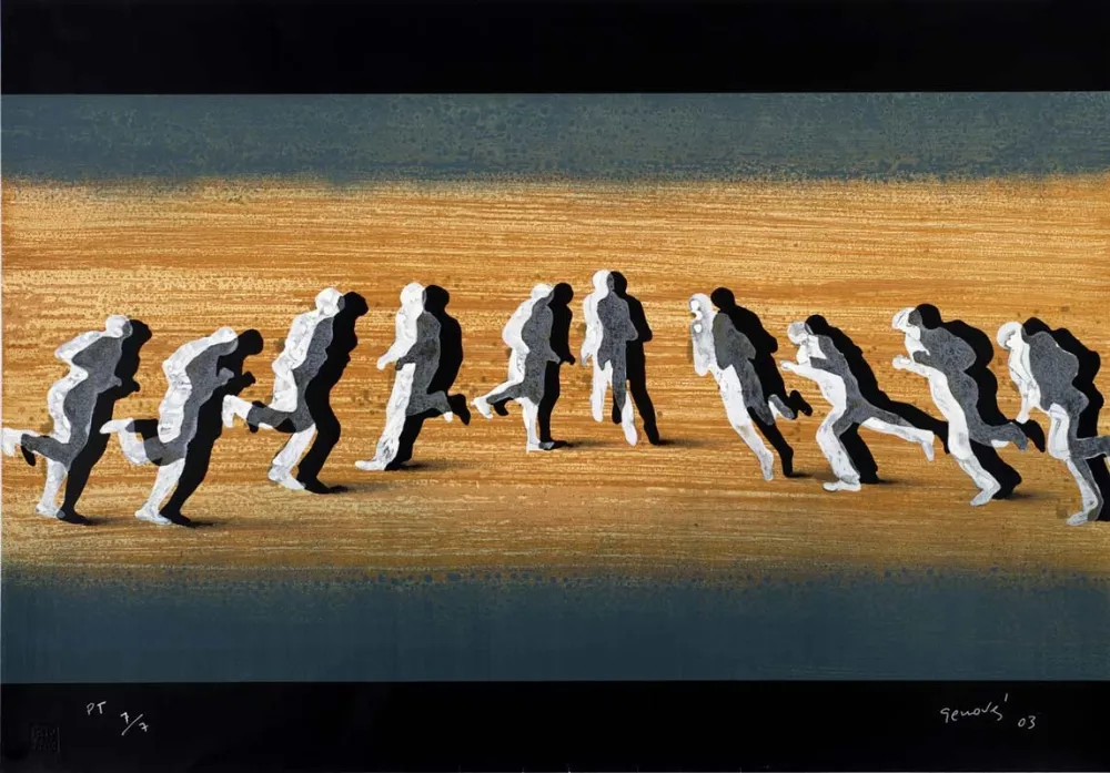 Сериграфия Genovés - Carreras