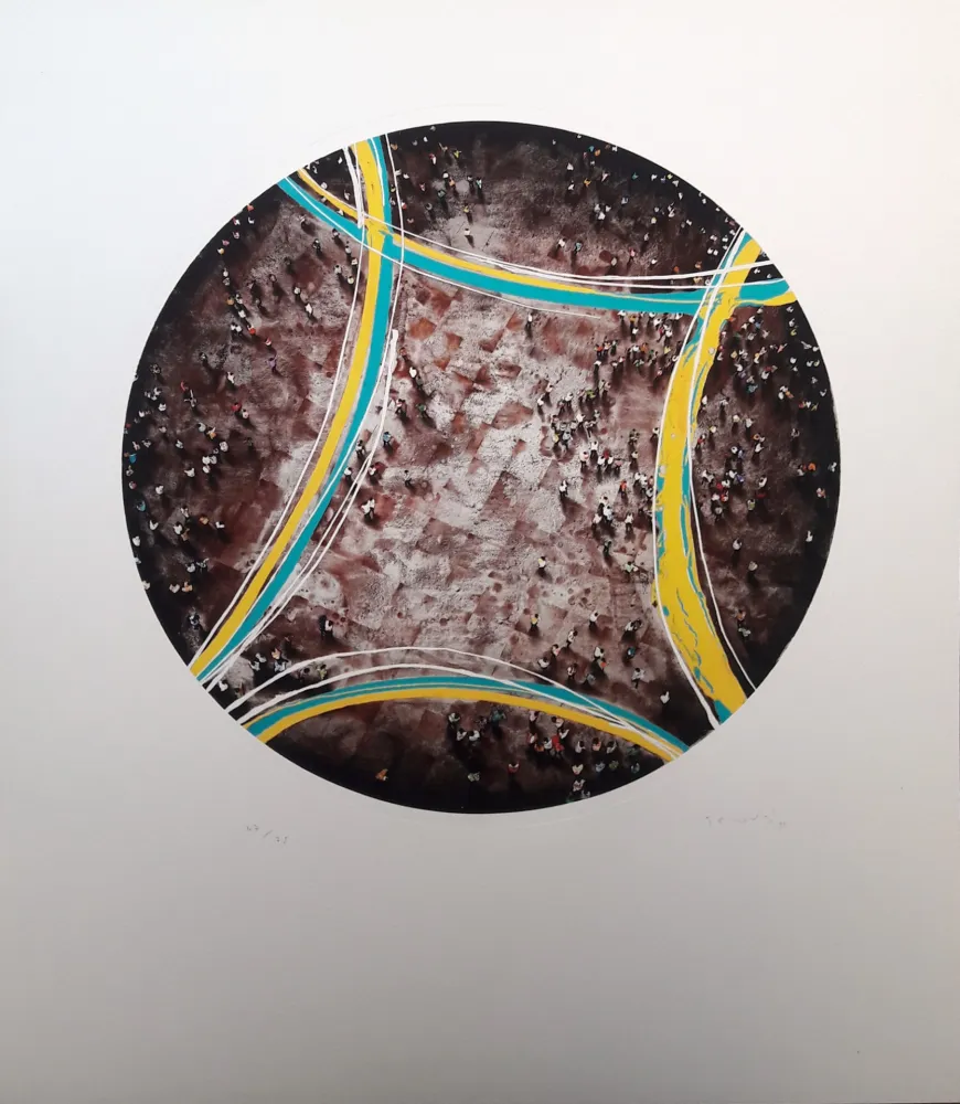 Офорт Genovés - Circular