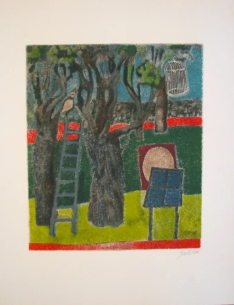 Литография Gentilini - Untitled