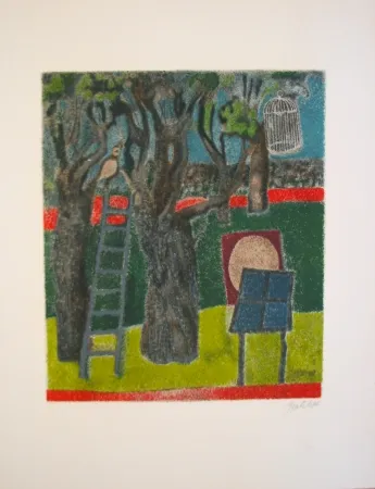 Литография Gentilini - Untitled