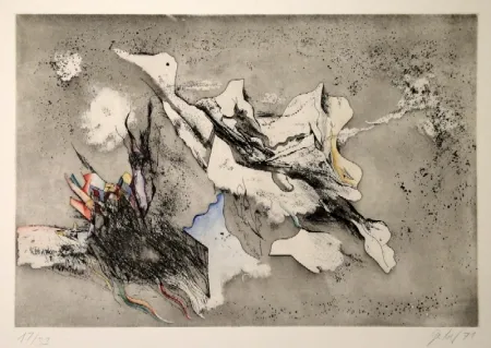 Офорт И Аквитанта Gerber - Untitled