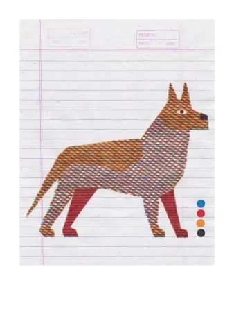 Цифровой Эстамп Gerner - Berger CMJN