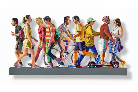 Многоэкземплярное Произведение Gerstein - TLV Avenue (right)