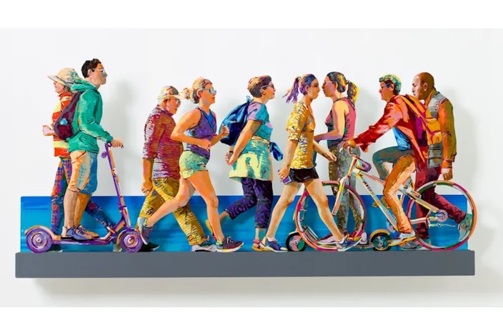 Многоэкземплярное Произведение Gerstein - TLV Beach Promenade (right)