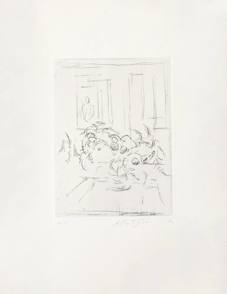 Гравюра Giacometti - Bouquet I