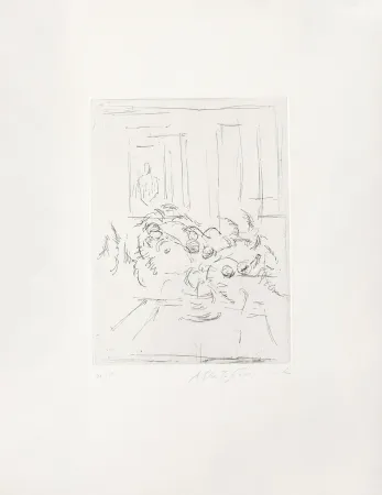 Гравюра Giacometti - Bouquet I