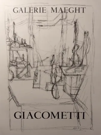 Афиша Giacometti - Maeght