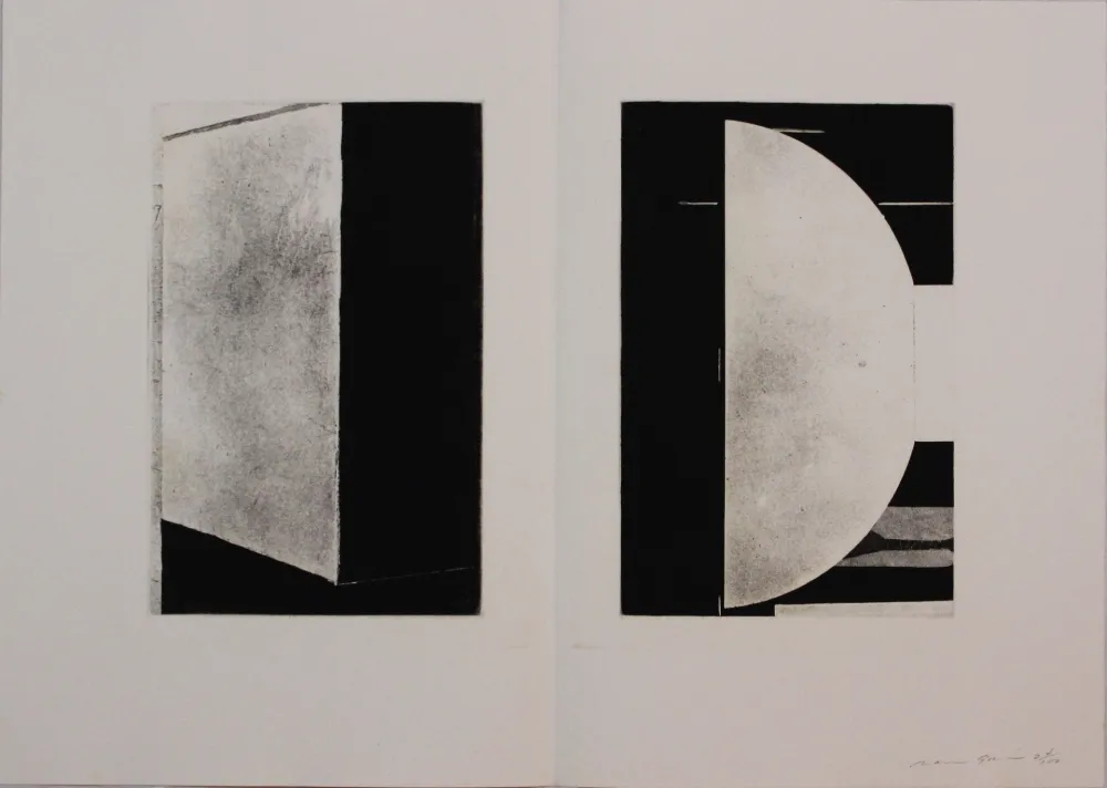 Офорт И Аквитанта Gibson - Untitled from 'Metafora' portfolio