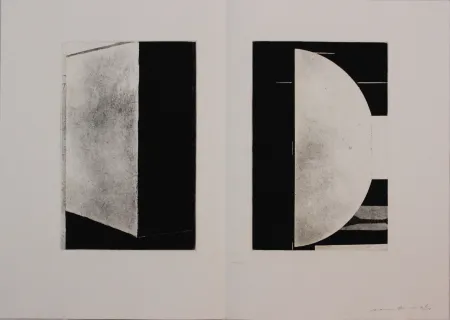 Офорт И Аквитанта Gibson - Untitled from 'Metafora' portfolio