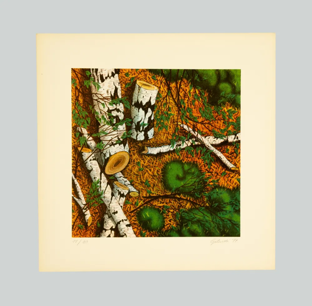 Сериграфия Gilardi - Betulle