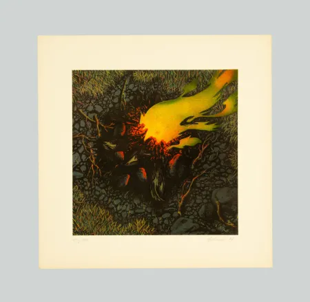 Сериграфия Gilardi - Fuoco