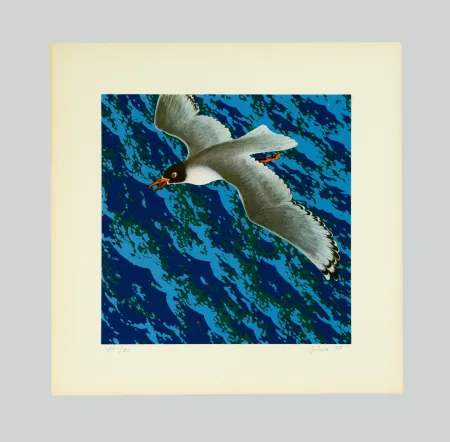 Сериграфия Gilardi - Gabbiano