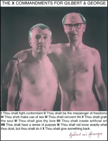 Сериграфия Gilbert & George - Autoportrait