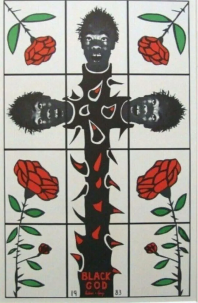 Гашение Gilbert & George - Black God