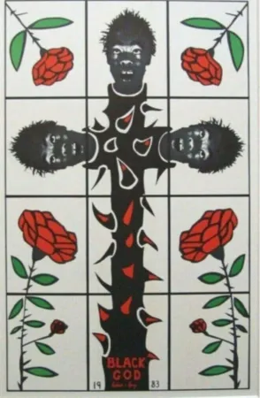 Гашение Gilbert & George - Black God